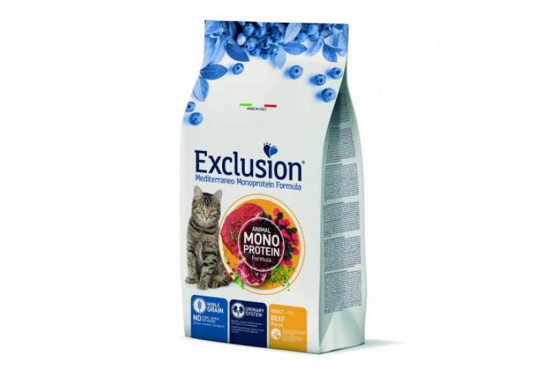 Exclusion Cat Adult Beef - для дорослих котів всіх порід (з яловичиною)