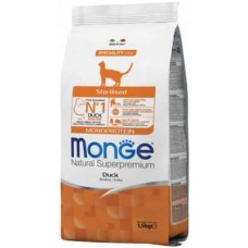Monge Cat MONOPROTEIN Sterilised для стерилізованих кішок (з качкою)