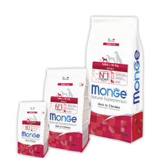 Monge Mini Adult для собак малих порід (курка,рис)