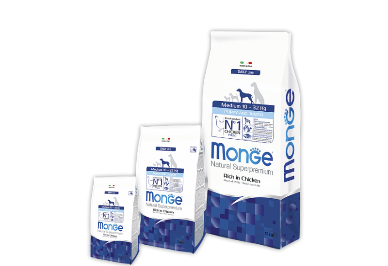 Monge Medium Puppy & Junior для цуценят середніх порід