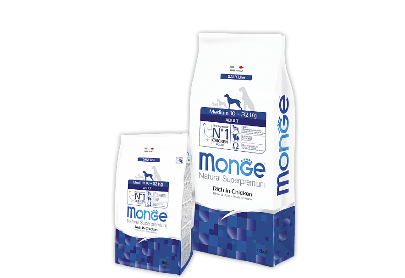 Monge Medium Adult для собак средних пород
