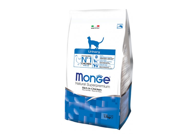 Monge Cat Urinary для кішок (профілактика сечокам'яної хвороби)