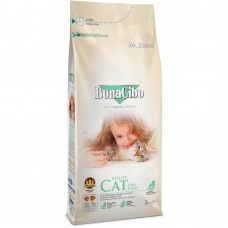 BonaCibo Adult Cat Lamb&Rice-для дорослих кішок всіх порід з чутливим шлунком 