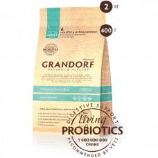 Grandorf 4 Meat & Brown Rice Adult Indoor Cat- 4 види м'яса для дорослих кішок 