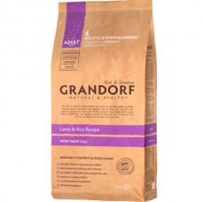 Grandorf Lamb & Rice Adult Large Breed-ЯГНЯ З РИСОМ ДЛЯ ДОРОСЛИХ СОБАК ВЕЛИКИХ ПОРІД